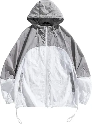Fishing Shirts for Men UPF 50  Rash Guard Shirt Jackets Summer Sun Protection Hoodie for Outdoor Workout Hiking