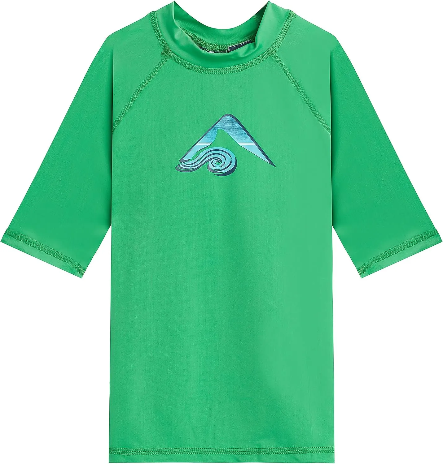Kanu Surf Boys' Paradise UPF 50 Sun Protective Rash Guard Swim Shirt