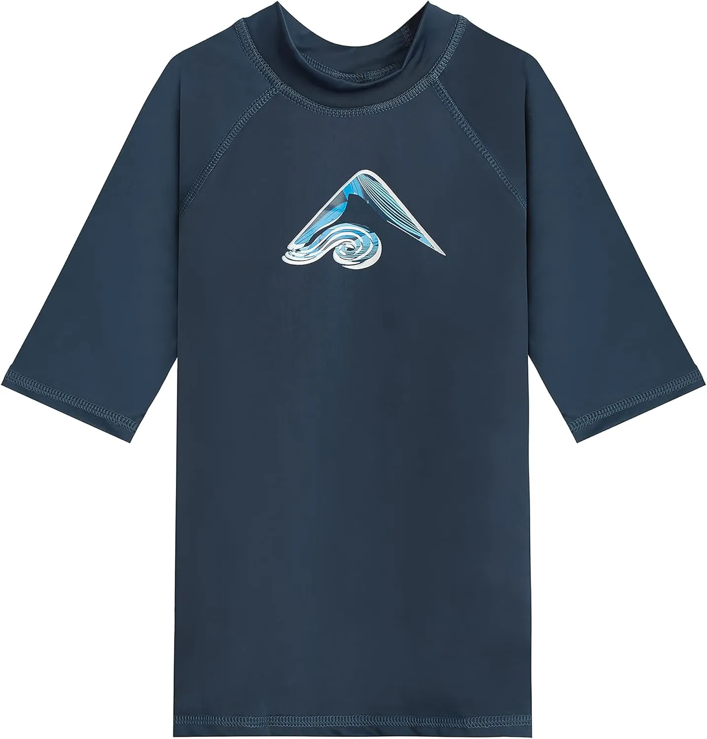 Kanu Surf Boys' Paradise UPF 50 Sun Protective Rash Guard Swim Shirt