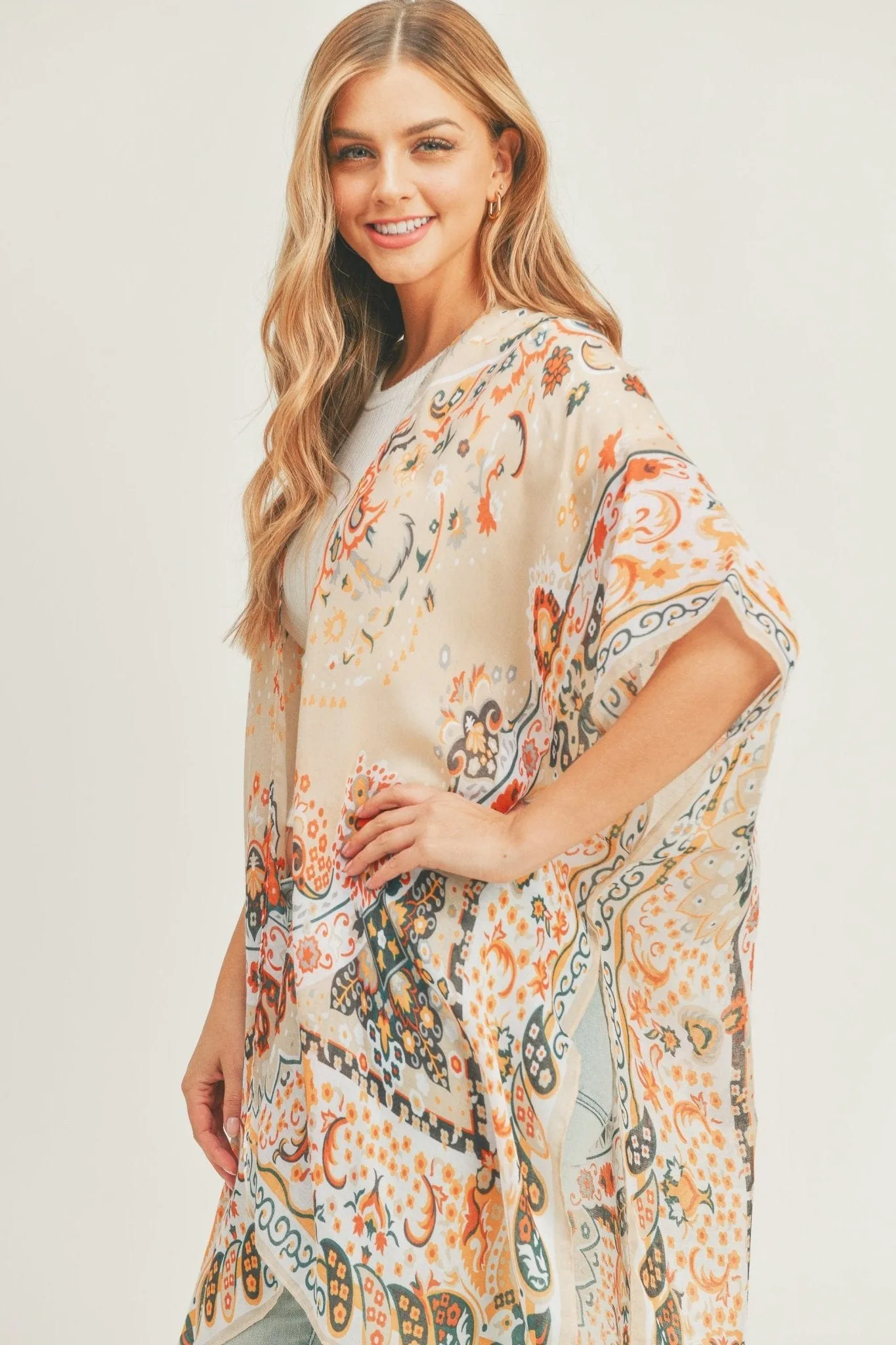 MS0287 Miranda Boho Kimono