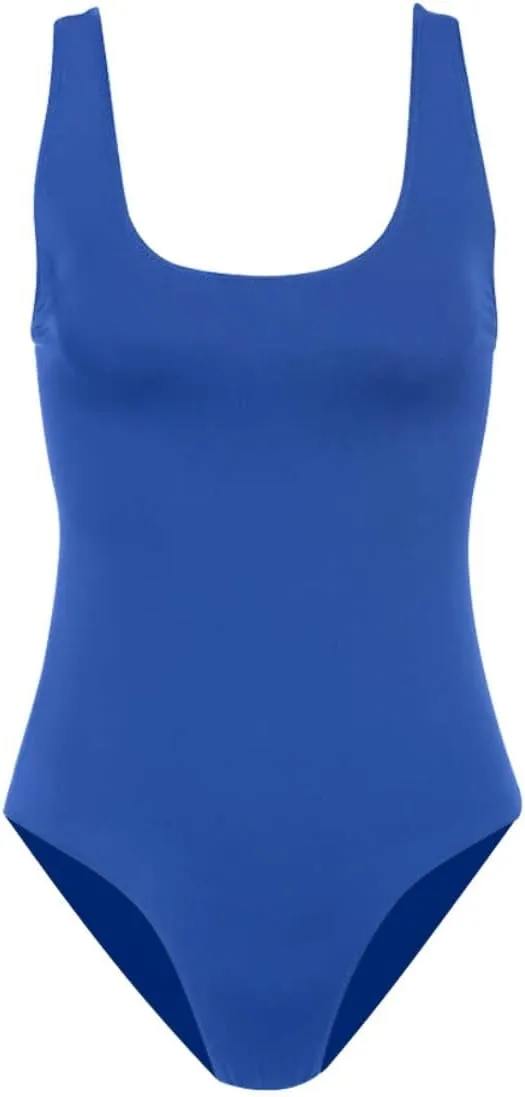 Royal Blue One-Piece Swimsuits for Women, Open Back One-Piece Swimsuits for Women Breast Lifting Bathing Suit