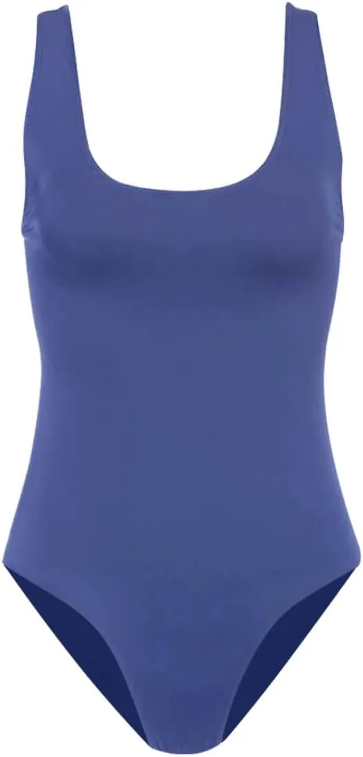 Royal Blue One-Piece Swimsuits for Women, Open Back One-Piece Swimsuits for Women Breast Lifting Bathing Suit