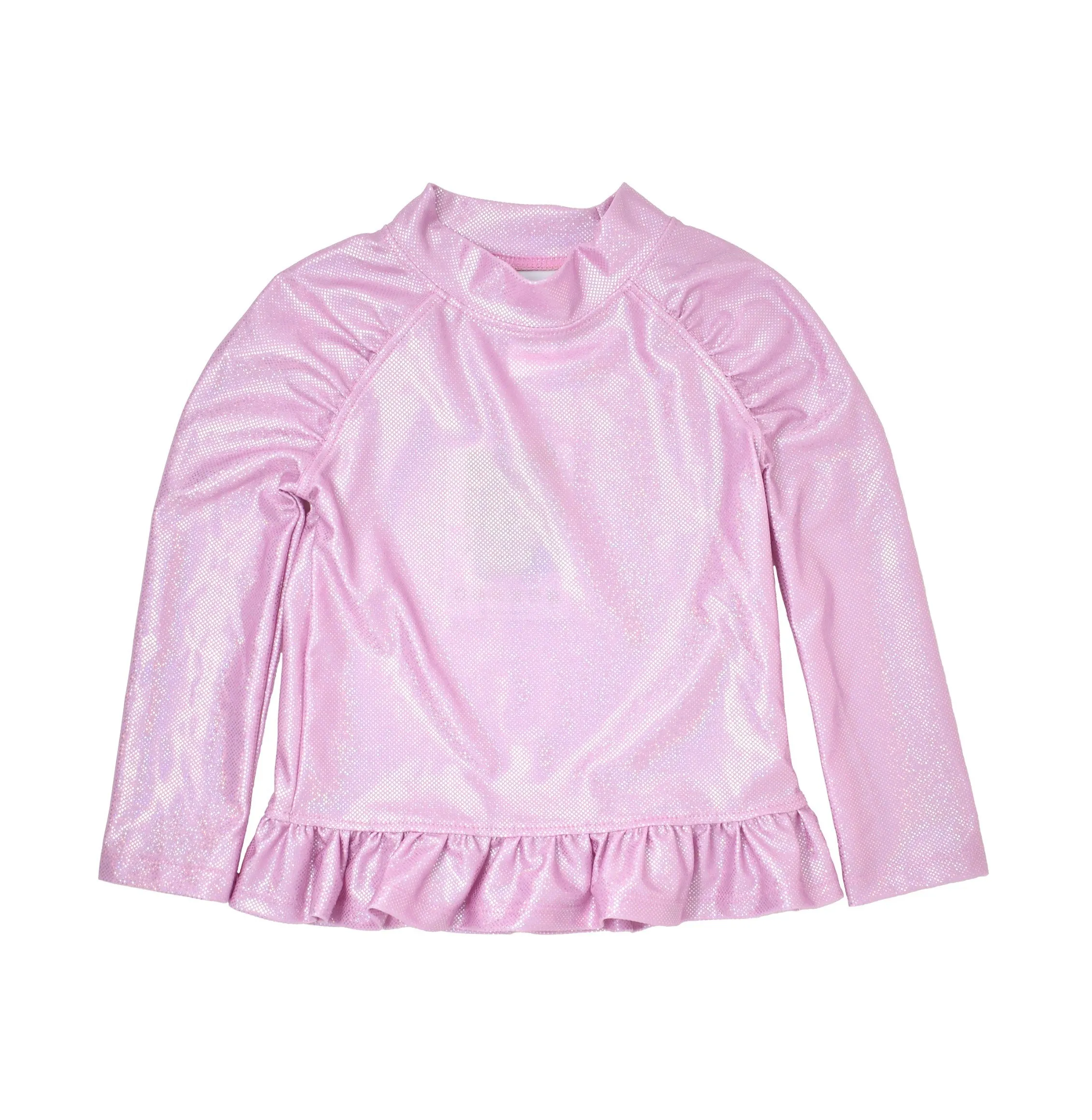 UPF 50  Ruffle Rash Guard -D