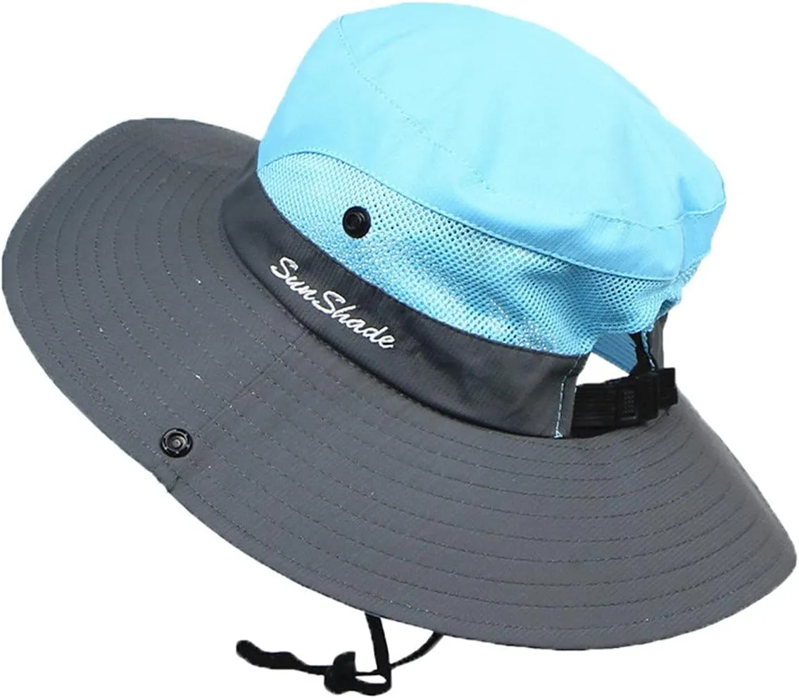 Womens Sun Straw Hats Casual Sun Hat Wide Brim Foldable Roll up Cap Summer Adjustable Beach Hat Beach Caps for