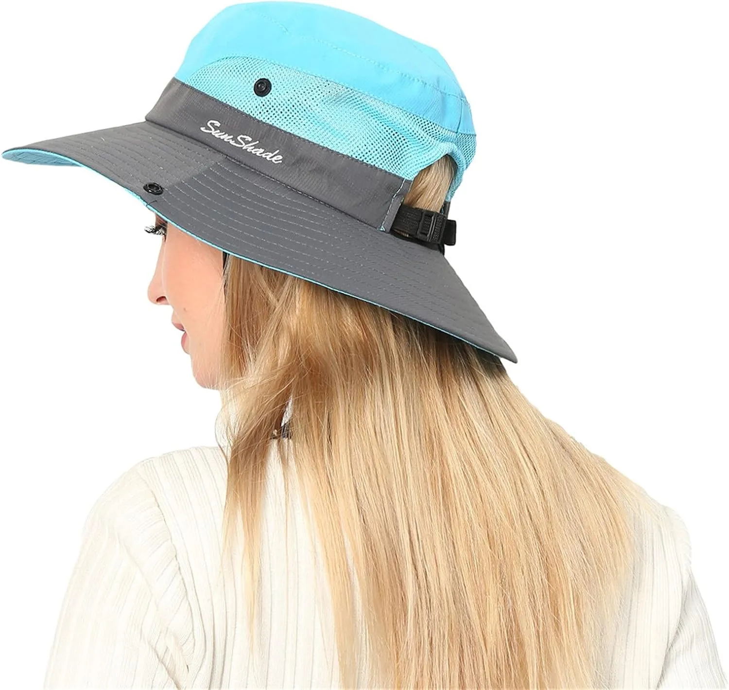 Womens Sun Straw Hats Casual Sun Hat Wide Brim Foldable Roll up Cap Summer Adjustable Beach Hat Beach Caps for